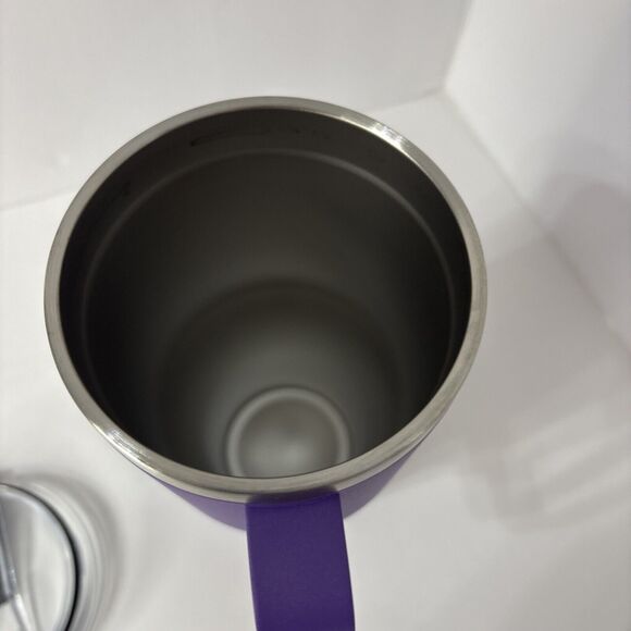mininoo 40 oz Tumbler with Handle.Insulated Tumbler. Purple - Picture 12 of 15